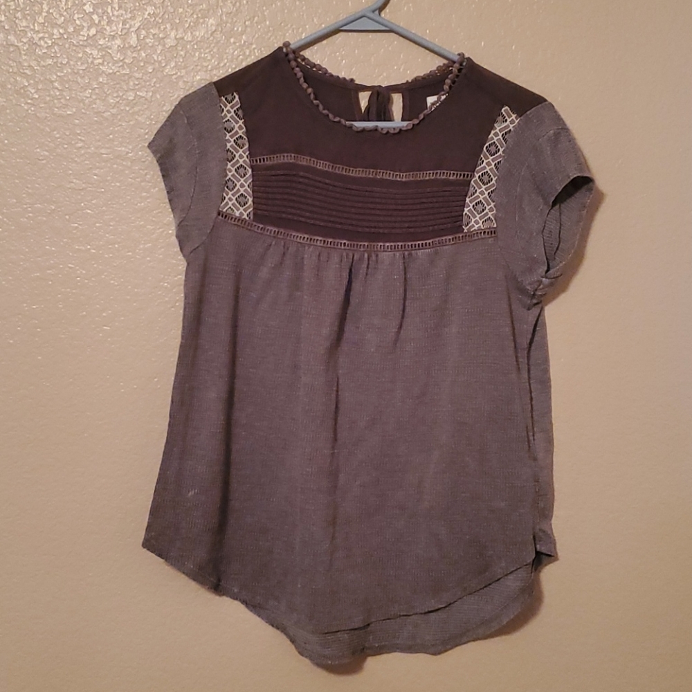 Gray summer top